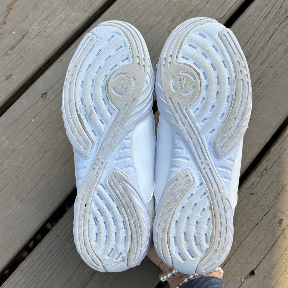 Nfinity Evolution Leather/Sateen White Cheer Shoe… - image 7
